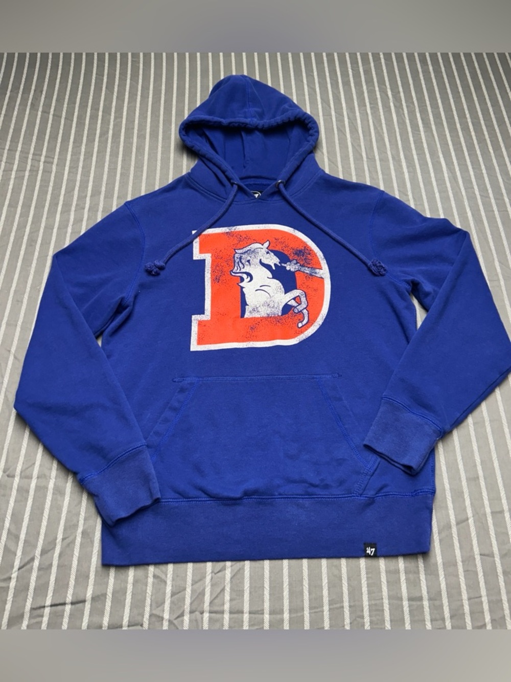 DENVER BRONCOS HISTORIC IMPRINT '47 HEADLINE HOOD Men's Small